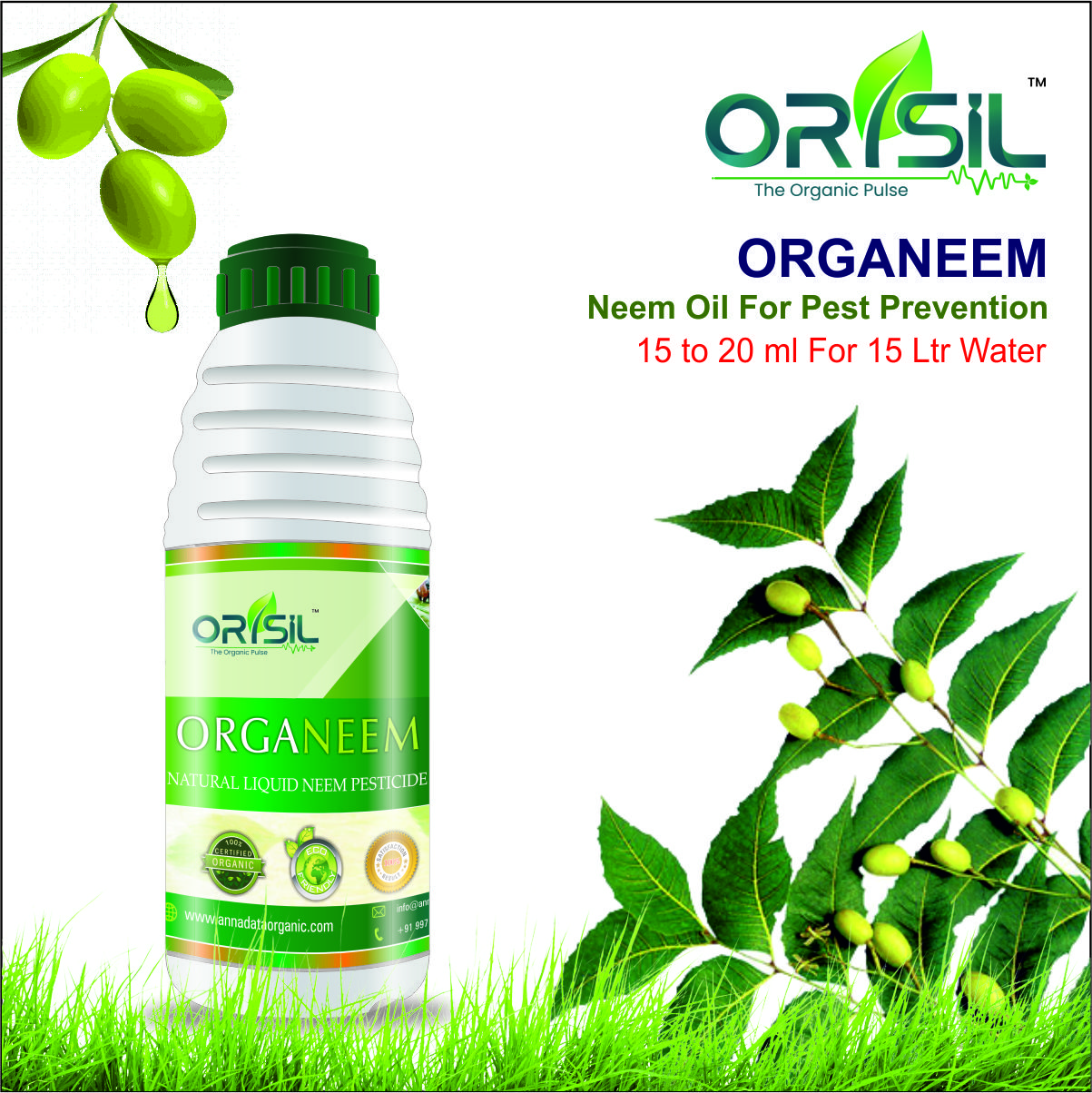 Organim Bottale Neem Oil Pesticide - Image 1
