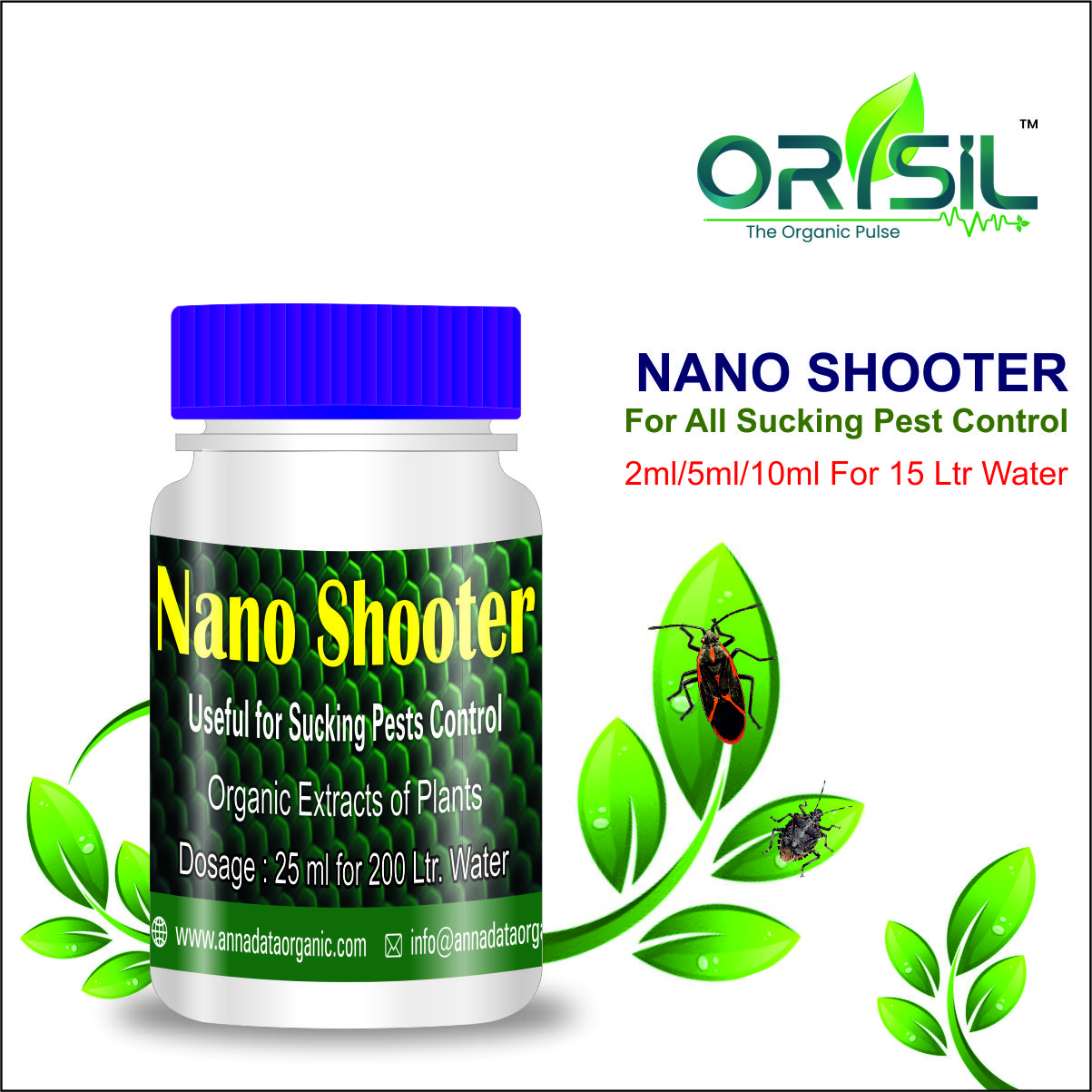 Shooter Bottale Sucking Pests Control Pesticides - Image 1